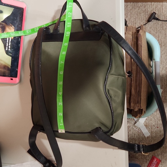 Kate Spade New York Olive Green Backpack - Picture 11 of 13